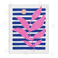 XYZ Studio | Sunrise Sprig on Stripes