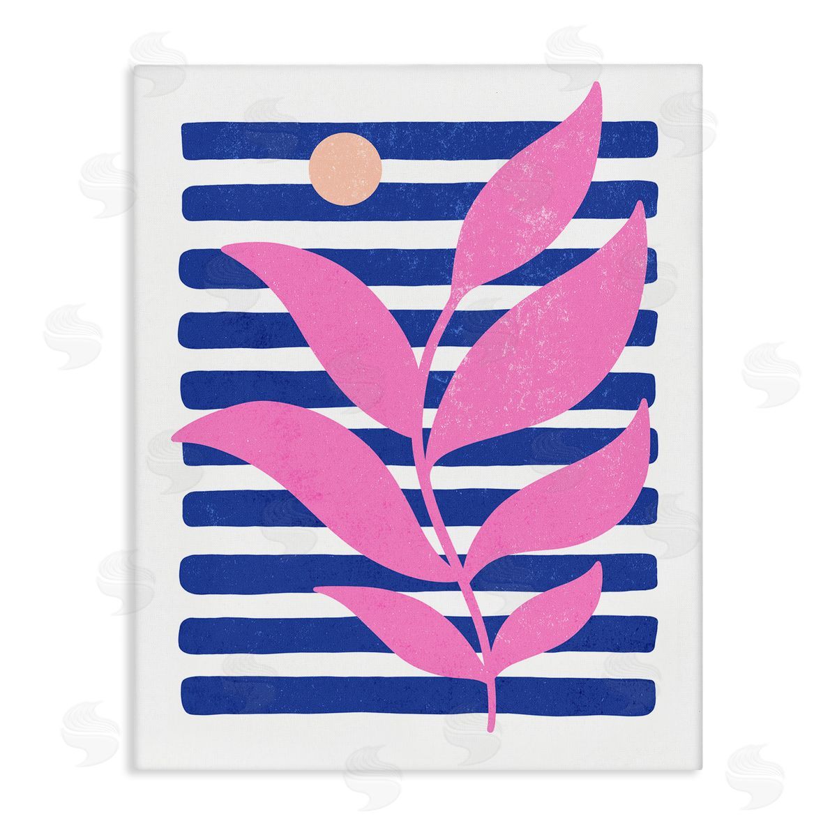 XYZ Studio | Sunrise Sprig on Stripes