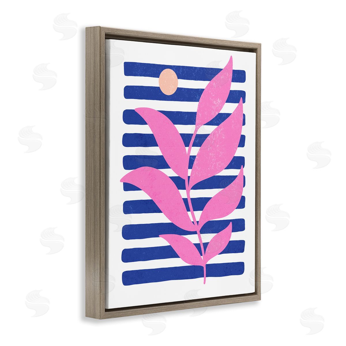 XYZ Studio | Sunrise Sprig on Stripes