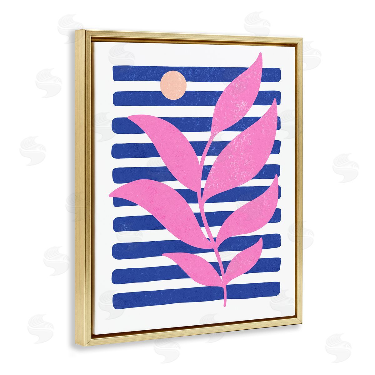 XYZ Studio | Sunrise Sprig on Stripes