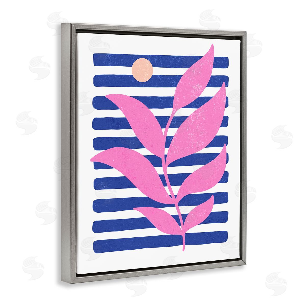 XYZ Studio | Sunrise Sprig on Stripes