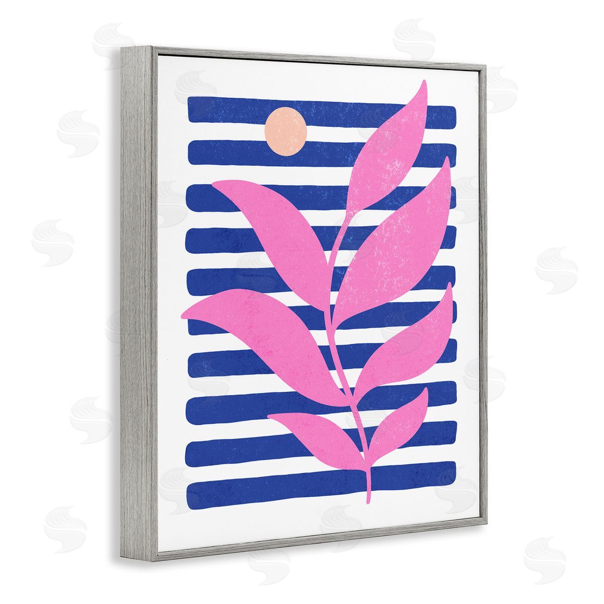 XYZ Studio | Sunrise Sprig on Stripes