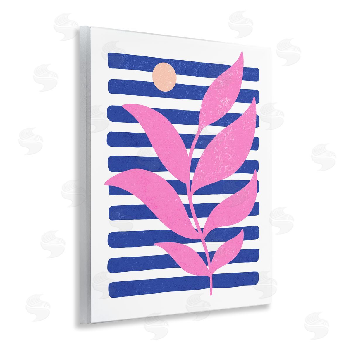 XYZ Studio | Sunrise Sprig on Stripes
