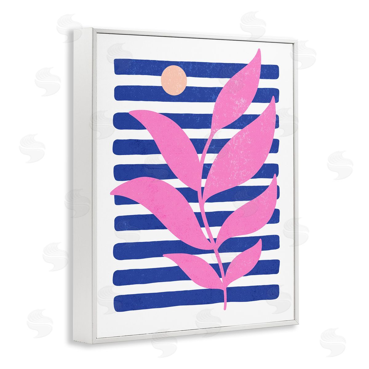 XYZ Studio | Sunrise Sprig on Stripes