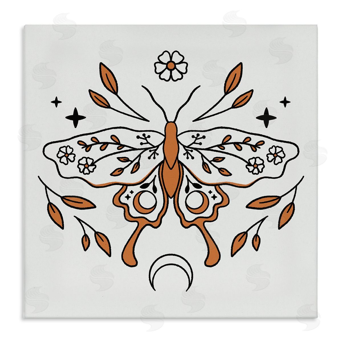 XYZ Studio | Celestial Floral Moth