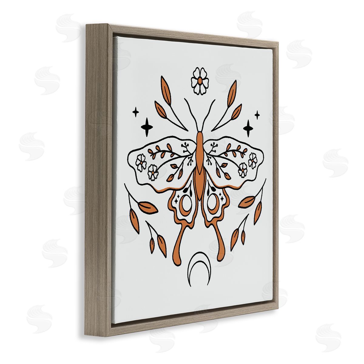 XYZ Studio | Celestial Floral Moth