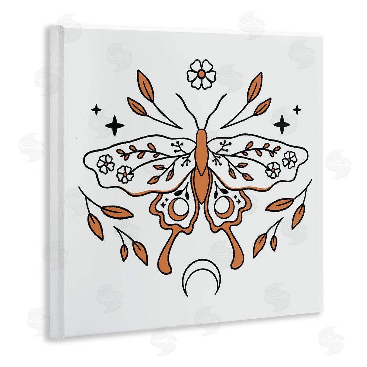 XYZ Studio | Celestial Floral Moth
