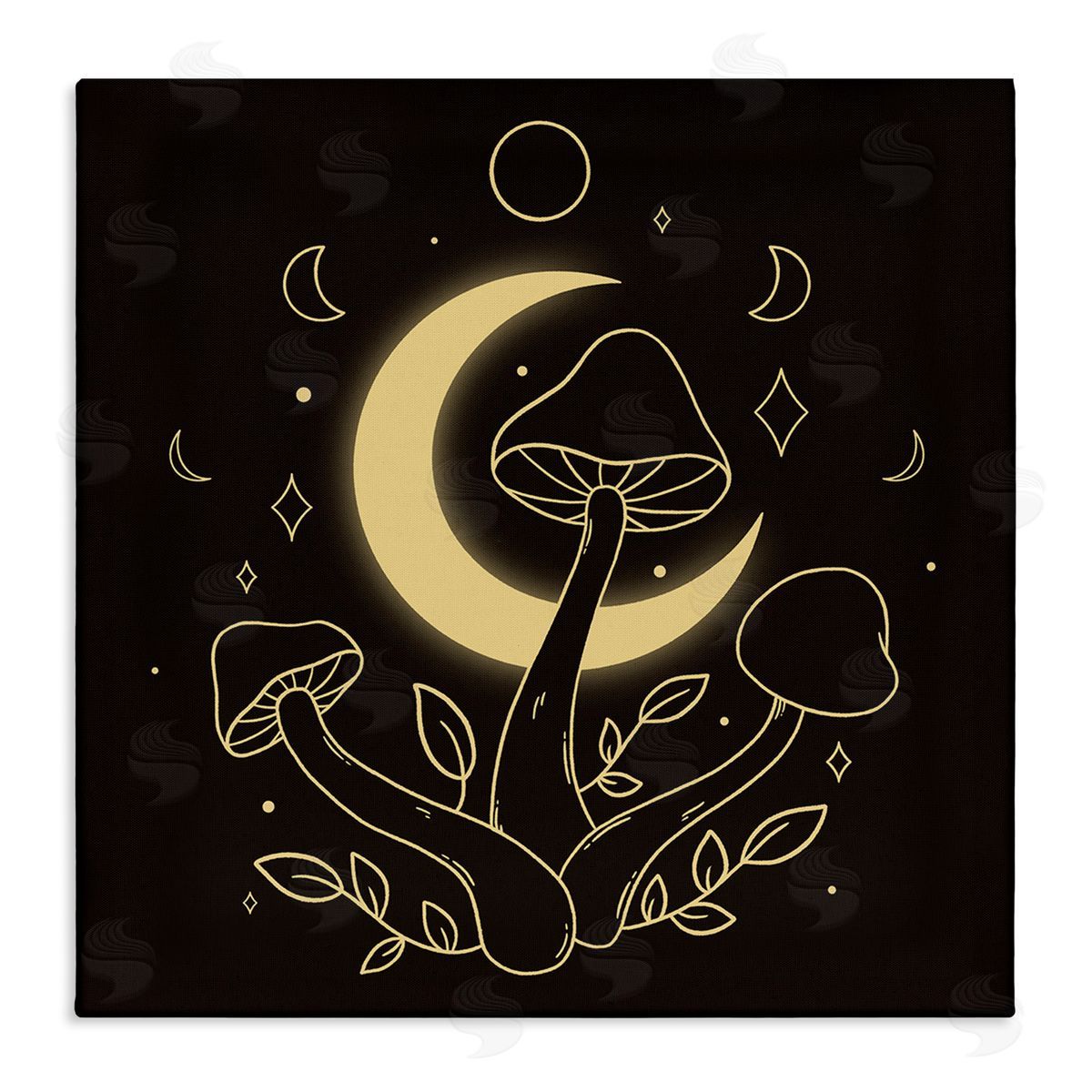 XYZ Studio | Dancing Mushrooms & Moon