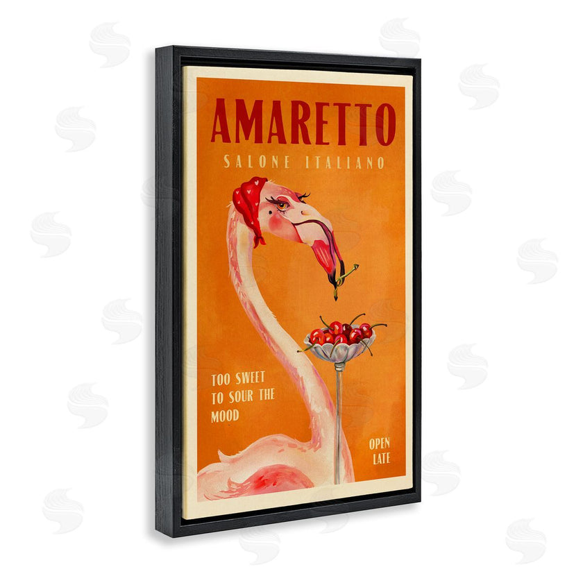 The Whiskey Ginger | Vintage Amaretto Flamingo