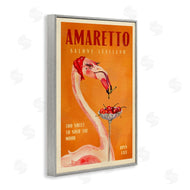 The Whiskey Ginger | Vintage Amaretto Flamingo