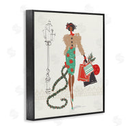 Anne Tavoletti | Festive Shopping Girl