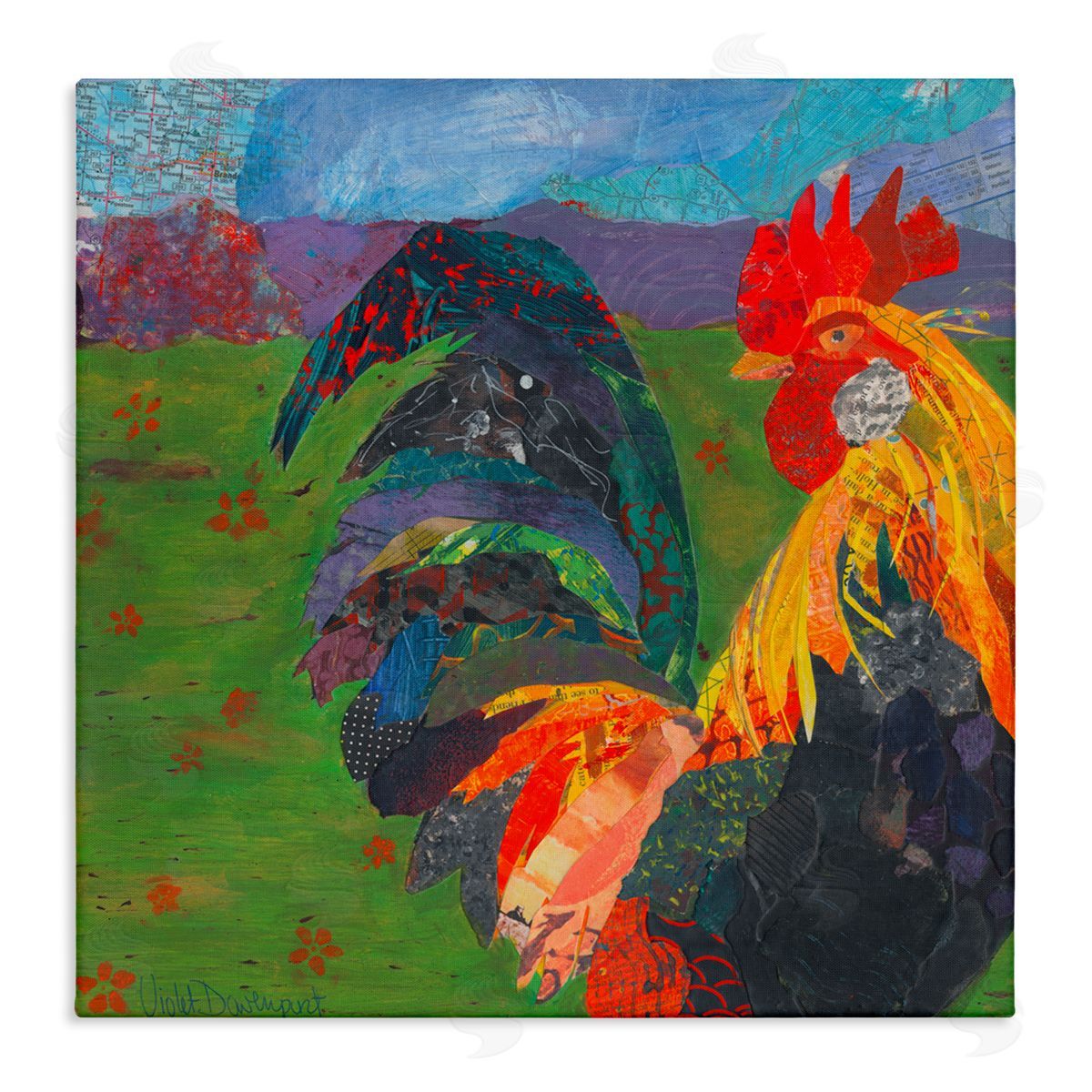 Violet Davenport | Expressive Farm Rooster