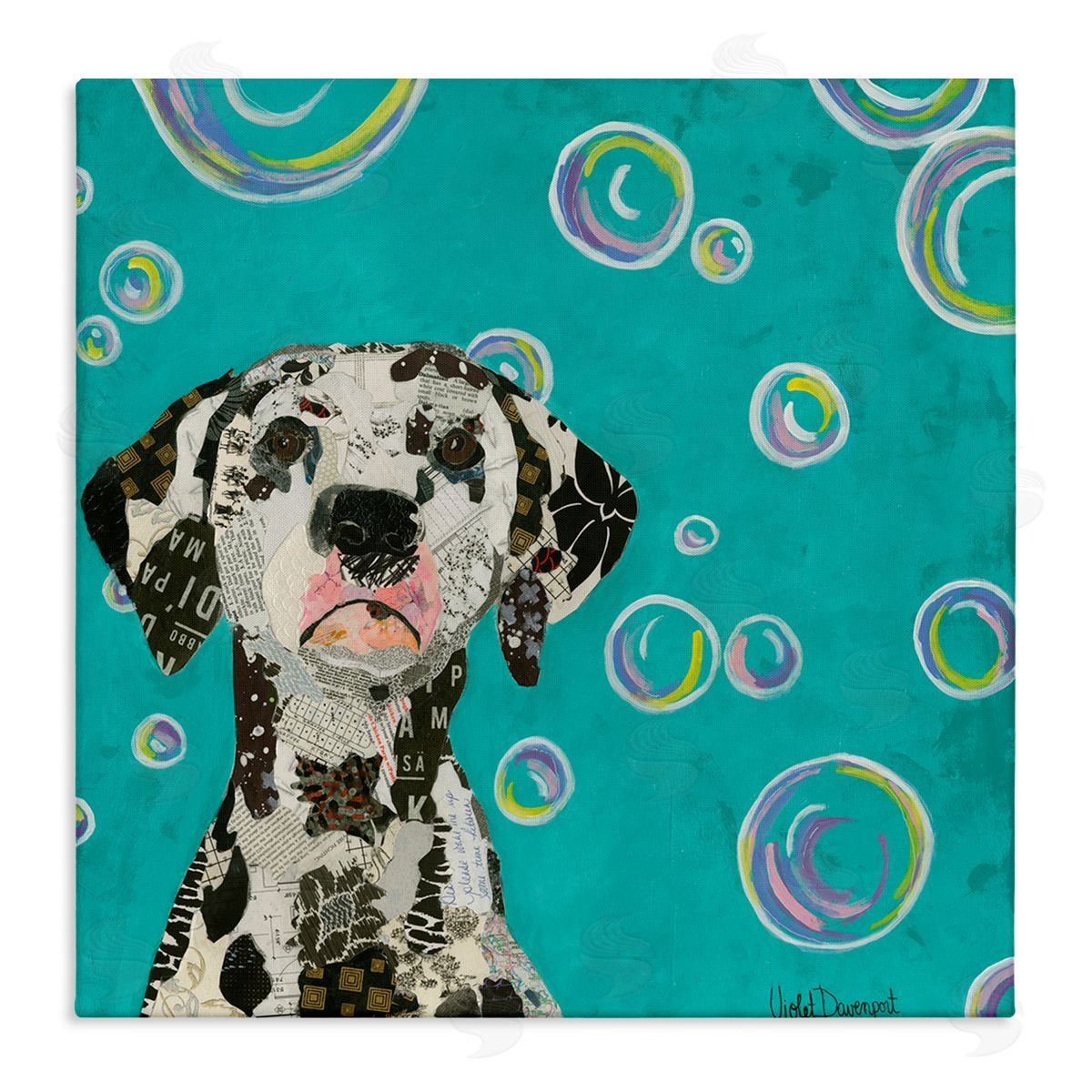 Violet Davenport | Love Of Bubbles Collage