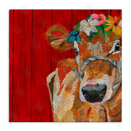 Violet Davenport | Red Barn Cow Collage