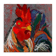 Violet Davenport | Patterned Collage Rooster