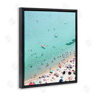 Sisi and Seb | Busy Beach View