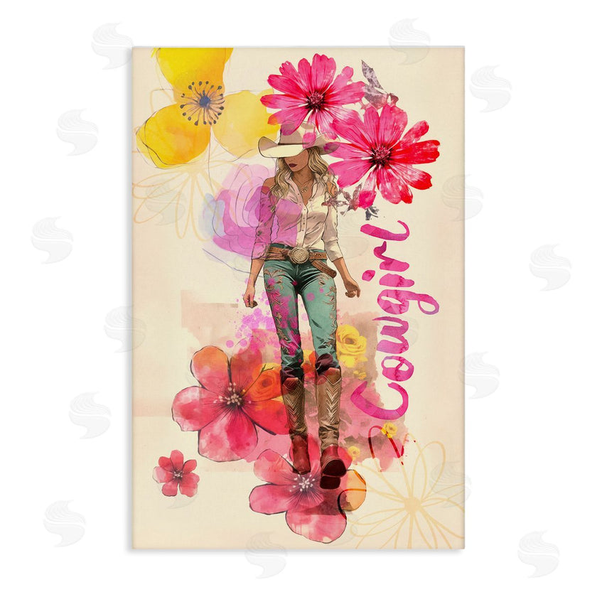 Andrea Haase | Fancy Floral Cowgirl