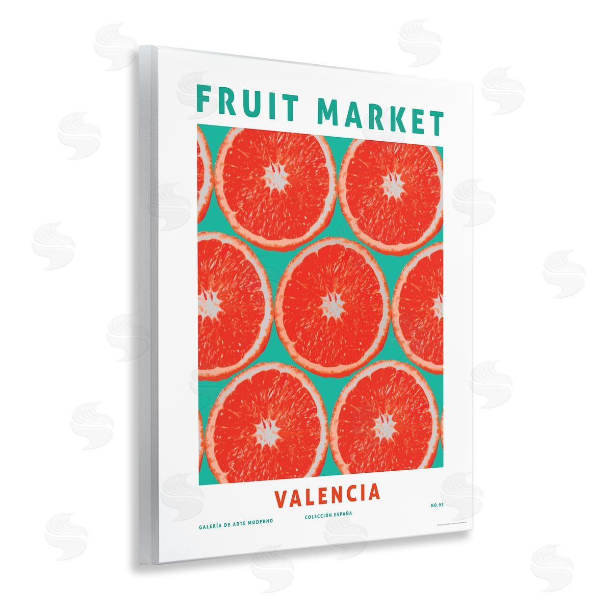 Fruit Market Grapefruit Wood Plaque Wall Art, Home Decor by Reinders