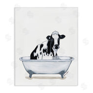 Ashley Justice | Cow in Tub Sketch