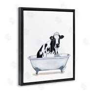 Ashley Justice | Cow in Tub Sketch