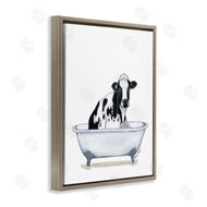 Ashley Justice | Cow in Tub Sketch
