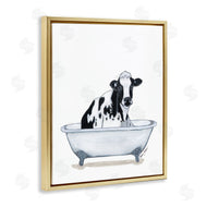Ashley Justice | Cow in Tub Sketch