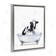 Ashley Justice | Cow in Tub Sketch