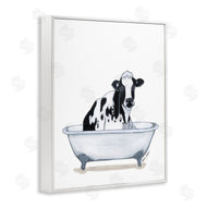 Ashley Justice | Cow in Tub Sketch