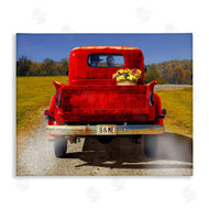 Michael Quackenbush | Cowboy in Red Truck