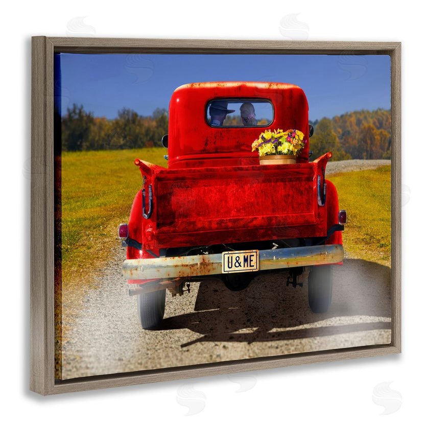 Michael Quackenbush | Cowboy in Red Truck