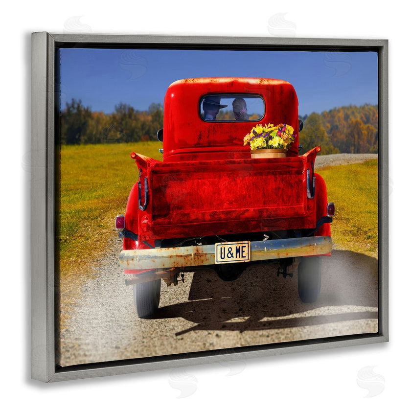 Michael Quackenbush | Cowboy in Red Truck