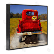 Michael Quackenbush | Cowboy in Red Truck