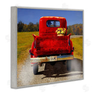 Michael Quackenbush | Cowboy in Red Truck