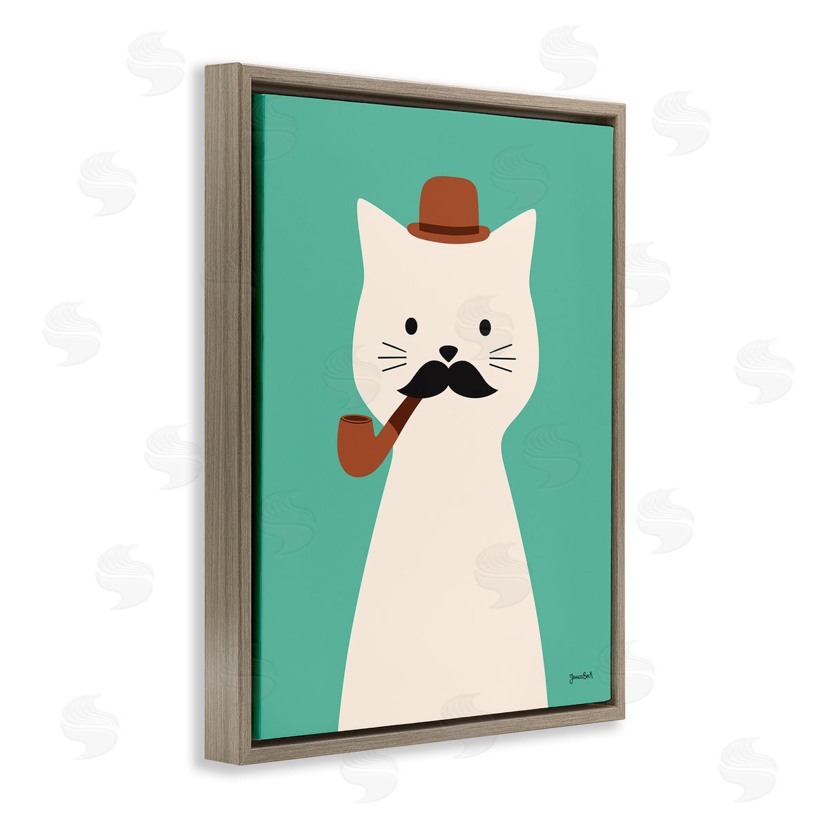Jessica Beck | Cat Smoking Pipe