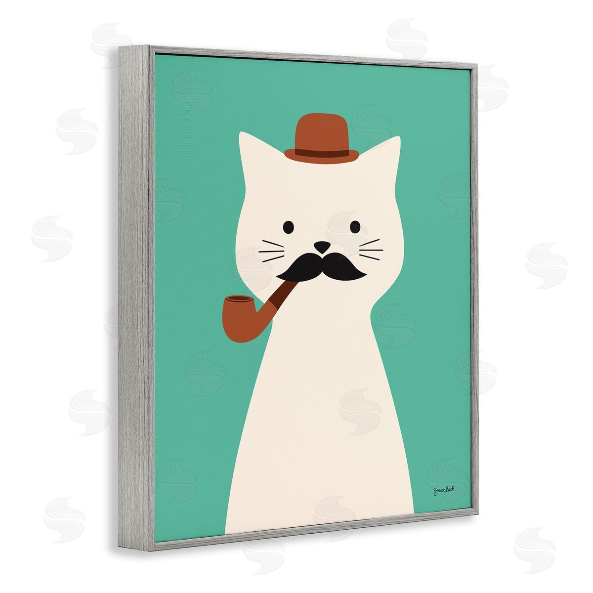 Jessica Beck | Cat Smoking Pipe