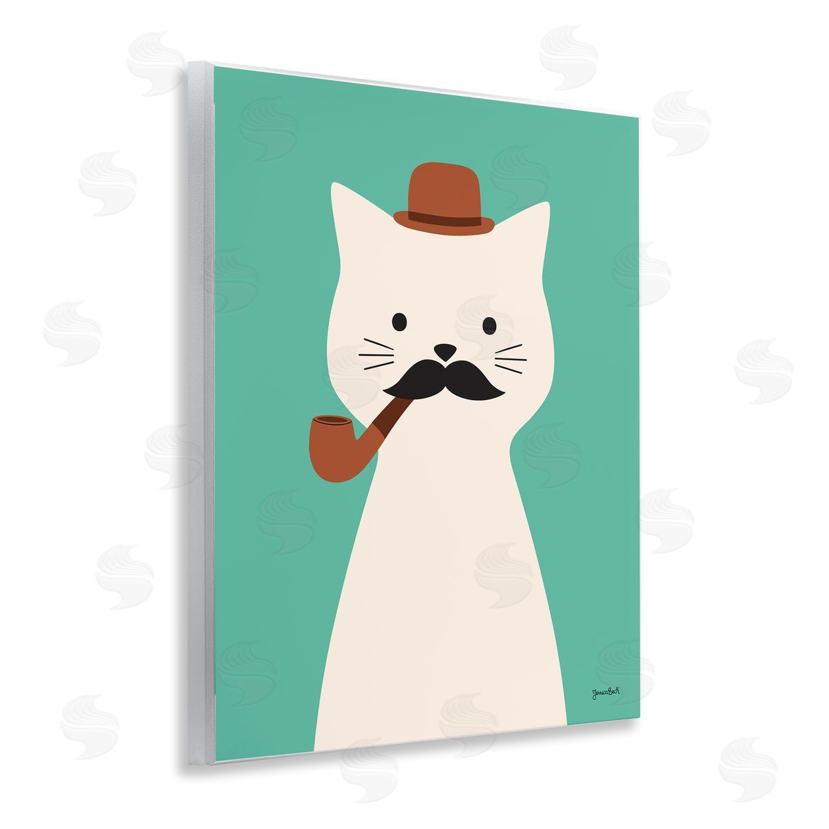 Jessica Beck | Cat Smoking Pipe