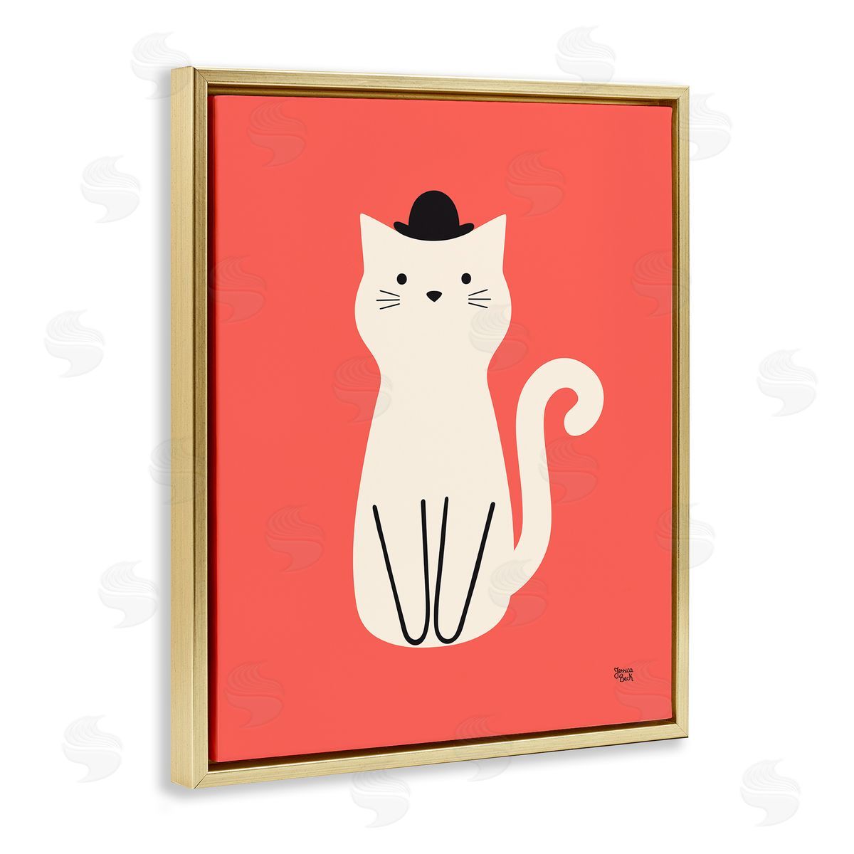 Jessica Beck | Cat with Top Hat