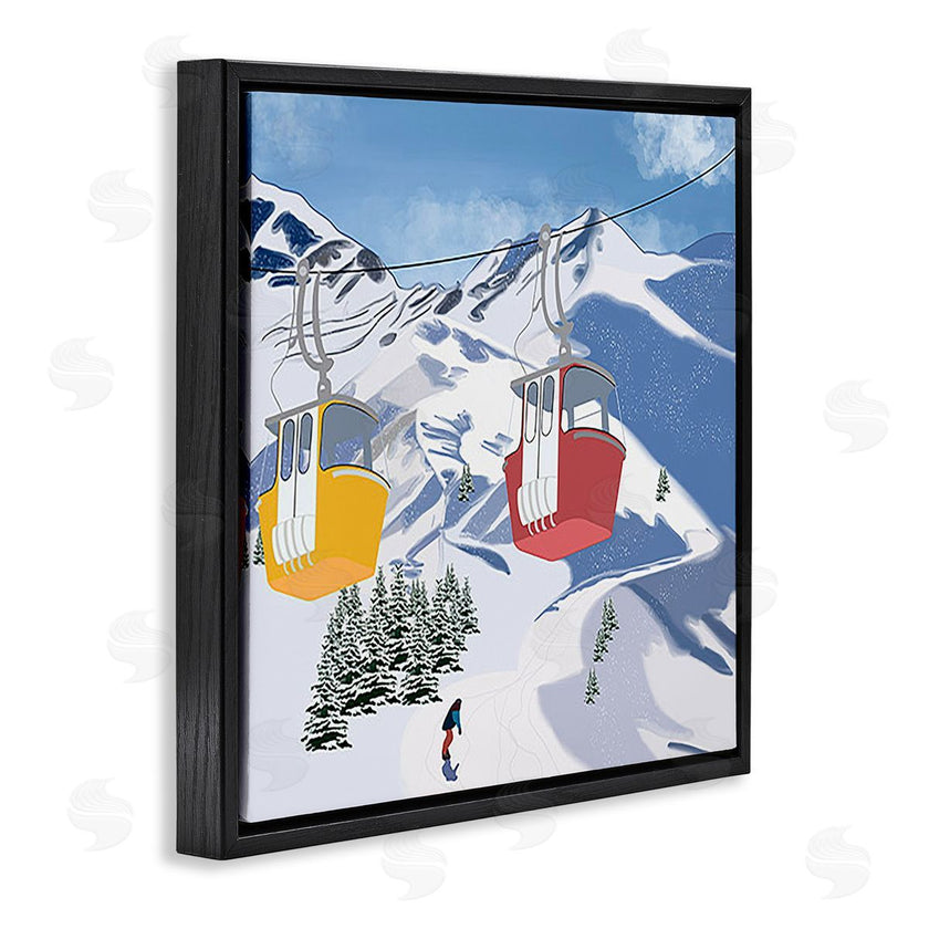 Ashley Singleton | Ski Lift over Vast Mountain