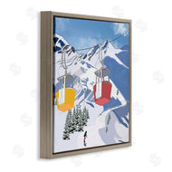 Ashley Singleton | Ski Lift over Vast Mountain