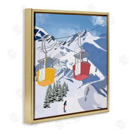 Ashley Singleton | Ski Lift over Vast Mountain