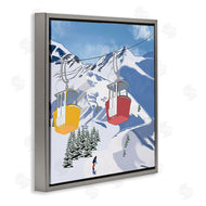 Ashley Singleton | Ski Lift over Vast Mountain