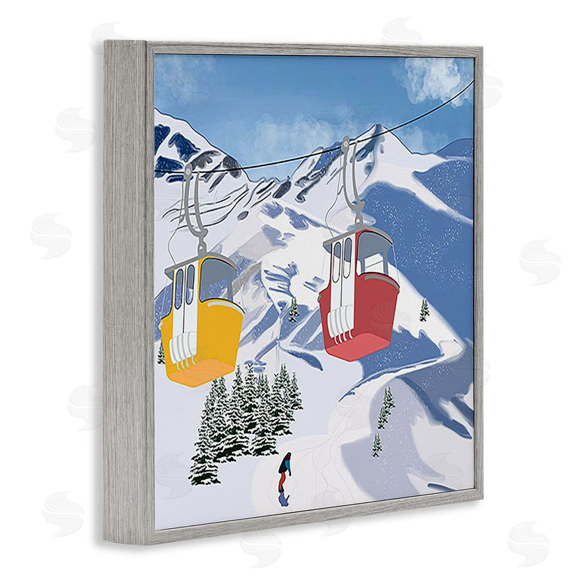 Ashley Singleton | Ski Lift over Vast Mountain