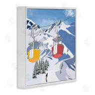 Ashley Singleton | Ski Lift over Vast Mountain