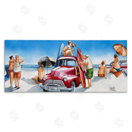 Ronald West | Group Of Beachgoers
