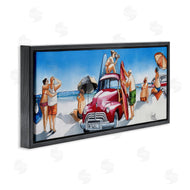 Ronald West | Group Of Beachgoers