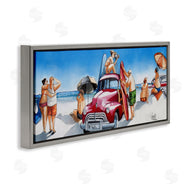 Ronald West | Group Of Beachgoers