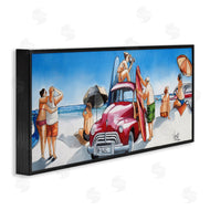 Ronald West | Group Of Beachgoers