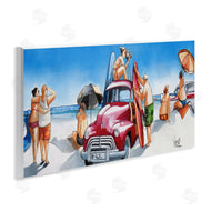 Ronald West | Group Of Beachgoers