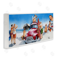 Ronald West | Group Of Beachgoers