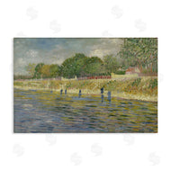one1000paintings | Classic Van Gogh River Landscape